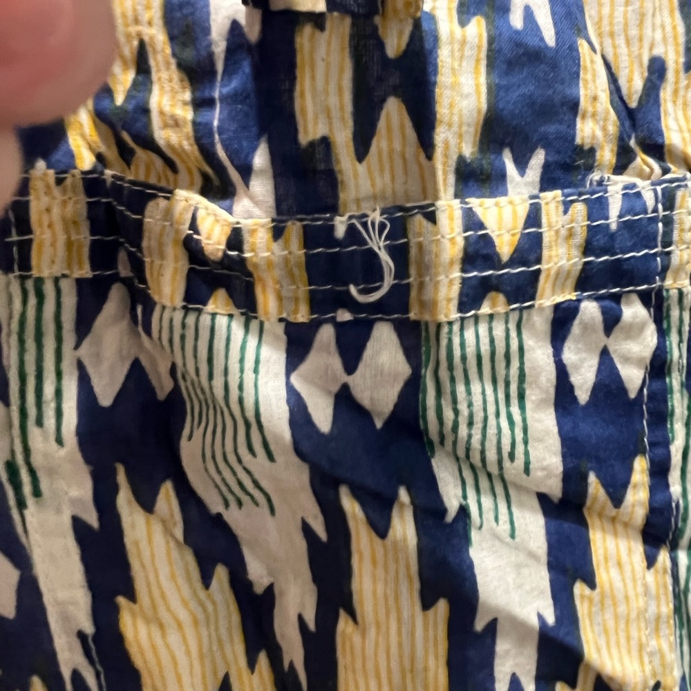 Roberta Roller Rabbit Button Down Coverupsize Xs - image 5